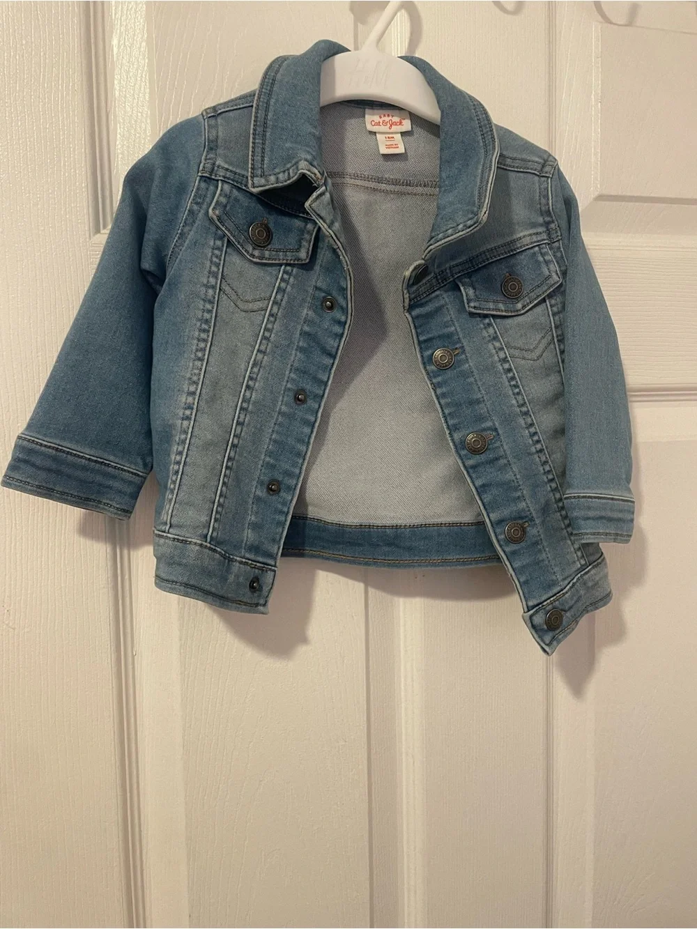 Cat & Jack Light Blue Kids Denim Jacket